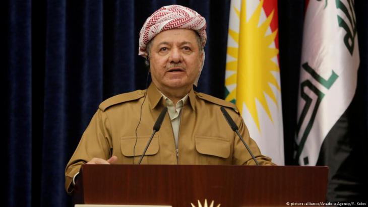 Former president of the Iraqi Kurdistan Region, Massoud Barzani (photo: picture-alliance/Anadolu Agency)
