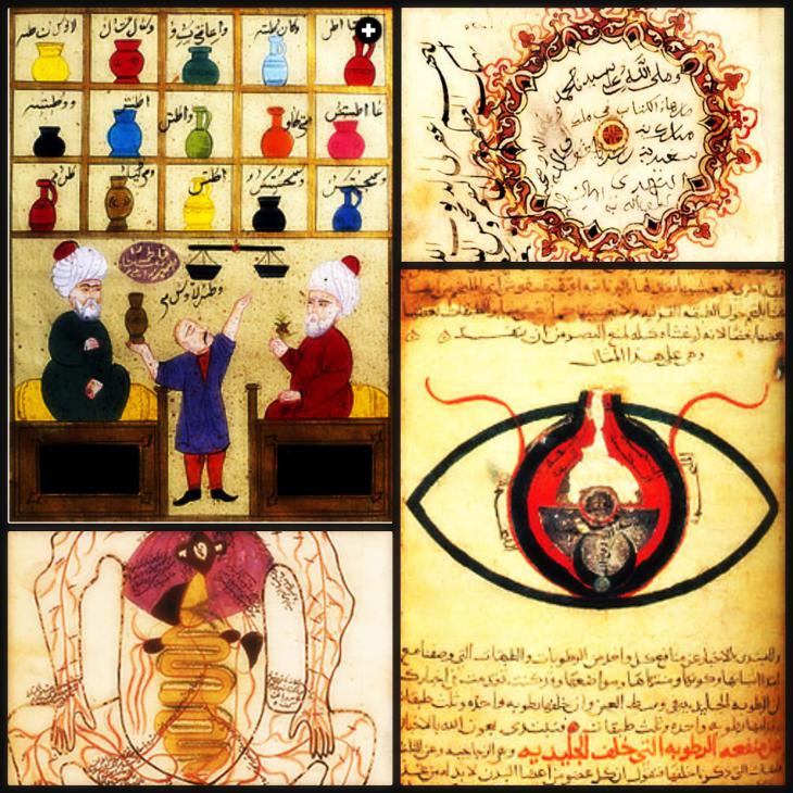 Old Islamic medical illustration (photo: Bund für islamische Bildung)