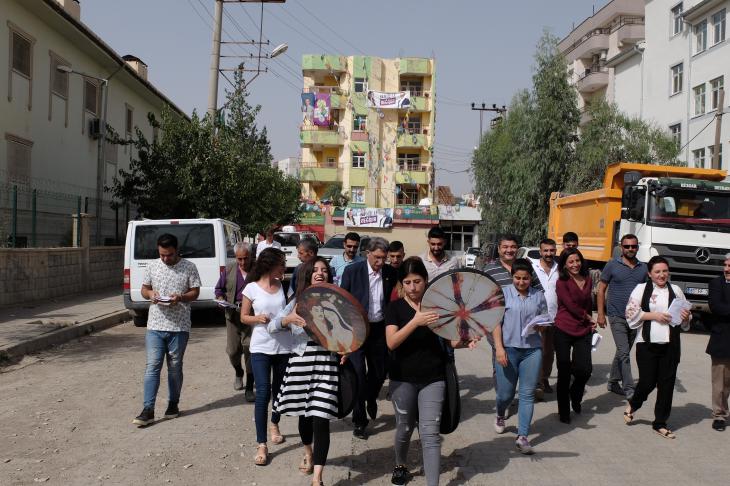 HDP supporters in Cizre (photo: Ulrich von Schwerin)