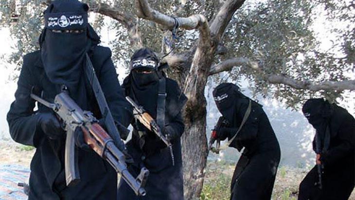 IS-Dschihadistinnen; Foto: dpa/picture-alliance/SyriaDeeply.org