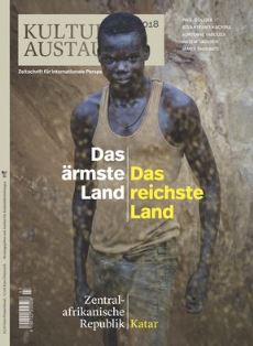 Logo aktuelle Ausgabe der Zeitschrift Kulturaustausch