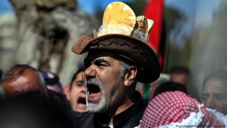 مظاهرات في الأردن ضد الغلاء وسياسة التقشف  