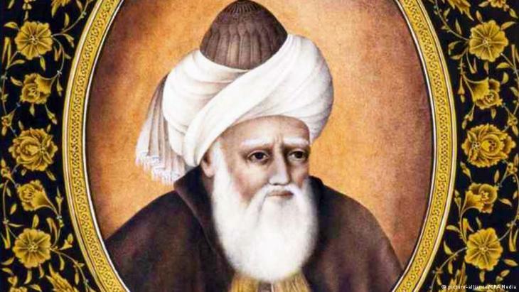 Thirteenth century Sufi philosopher Jalal ad-Din Muhammad Rumi (photo: dpa/CPA Media)