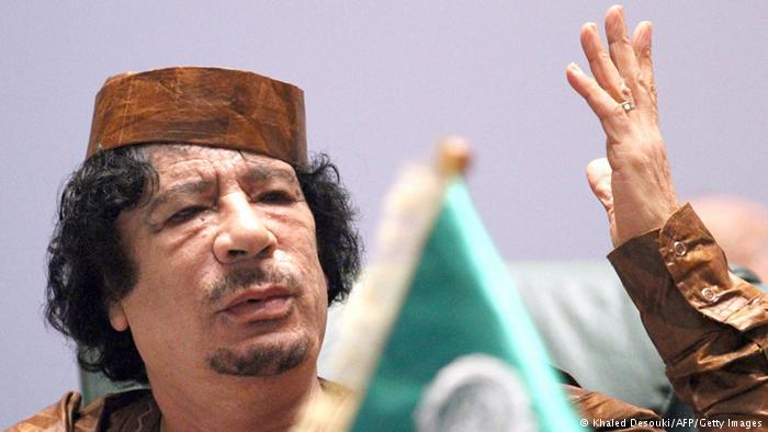 Former Libyan dictator Muammar Gaddafi (photo: AFP/Getty Images)