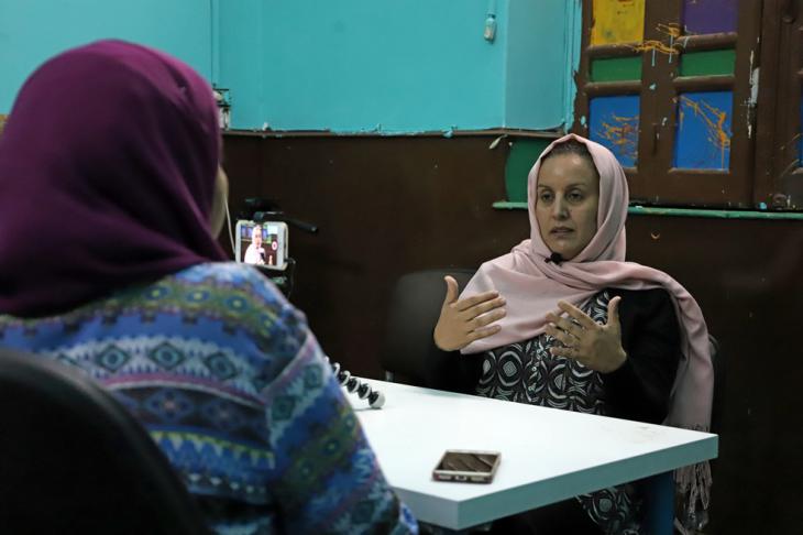 Cairo resident Yemenite Fatima el-Mutahar (photo: Goethe-Institut/Sandra Wolf)