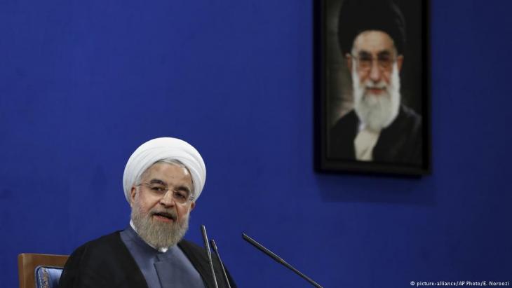 Iranian President Hassan Rouhani (photo: picture-alliance/AP)
