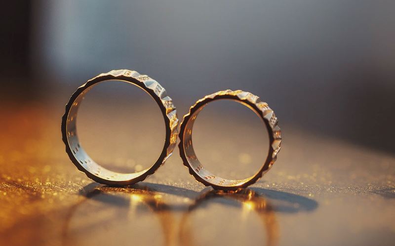 Wedding rings (source: Harmonica Facebook page)