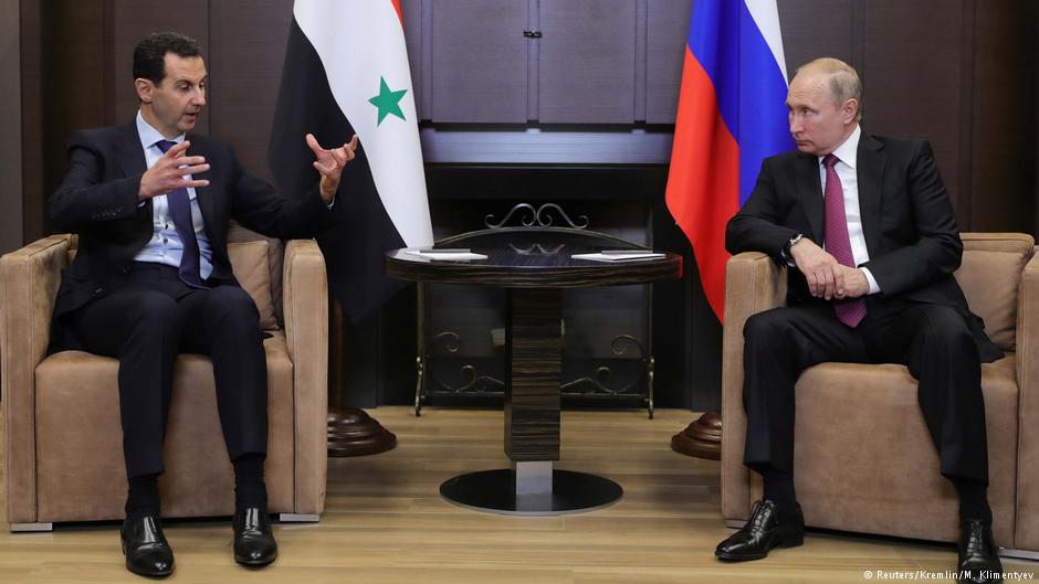 Baschar al-Assad bei einem Treffen mit Wladimir Putin; Foto: Reuters