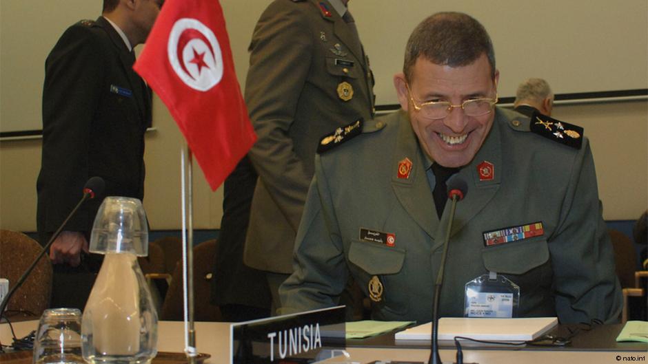  الجنرال رشيد عمار قائد أركان الجيش التونسي.