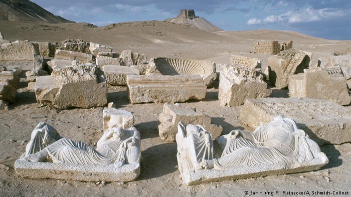 The excavations in the ancient oasis town of Palmyra are classified as a UNESCO World Heritage Site (photo: Collection M. Meinke/A. Schmidt Collinet)