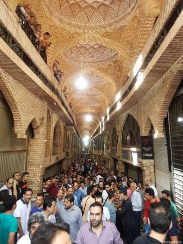 The grand bazaar in Tehran (photo: mashregnews)