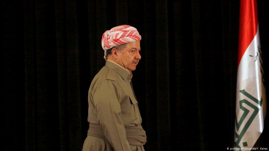 Der ehemalige Präsident der Autonomieregion Kurdistan im Nordirak Massud Barsani; Foto: picture-alliance/AA