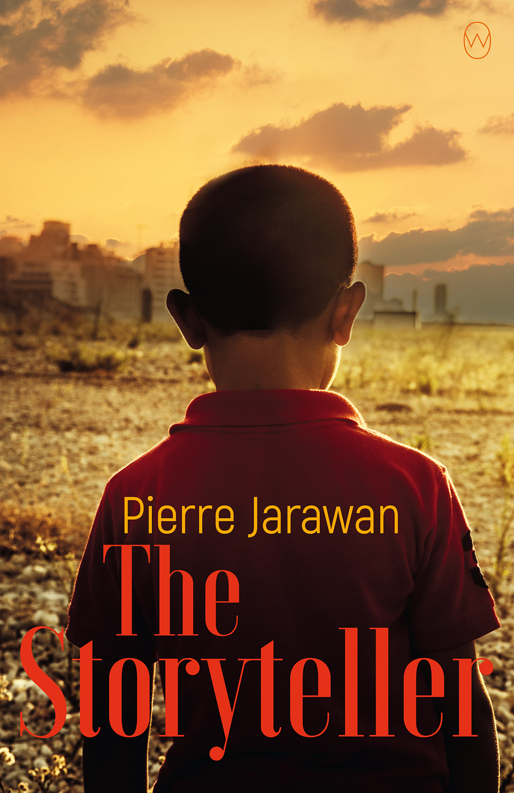 Cover of Pierre Jarawanʹs "The Storyteller" (published by World Editions)