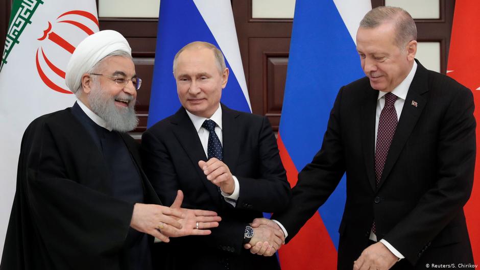 بوتين وروحاني وأردوغان في قمة ثلاثية حول إدلب السورية
