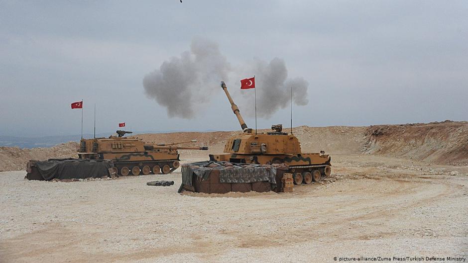 Türkische Panzer; Foto: picture-alliance/Zuma Press/Turkish Defense Ministry