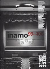 Cover INAMO "The End",  Heft Nr. 99/100 Jahrgang 25, Herbst/Winter 2019