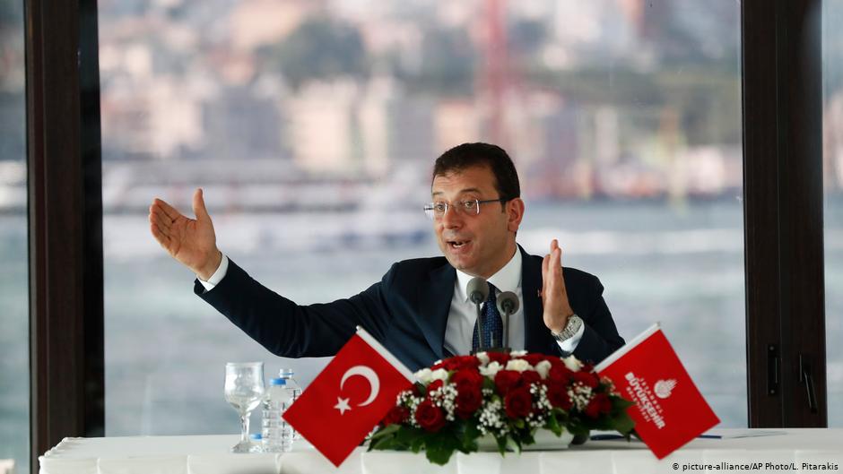 Der türkische Oppositionspolitiker Ekrem İmamoğlu; Foto: picture-alliance/AP