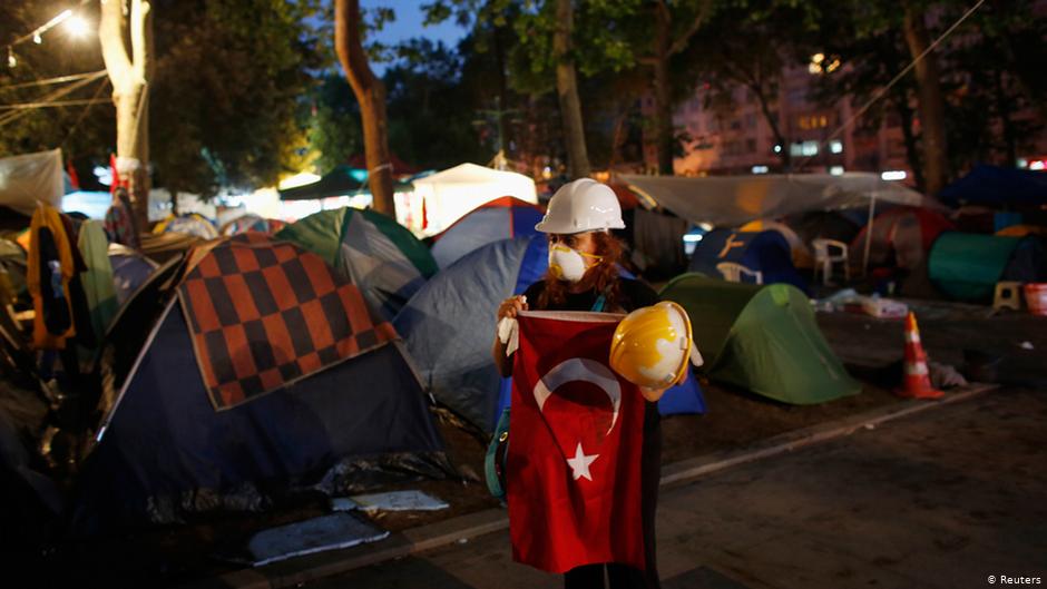 Gezi-Park-Proteste am 15. Juni 2013 in Istanbul; Foto: Reuters