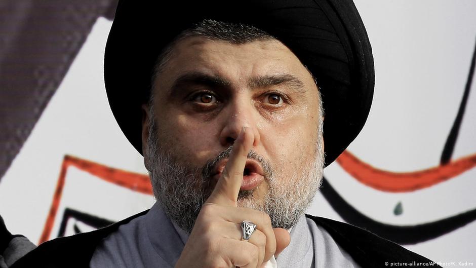 Der einflussreiche schiitische Geistliche Muktada al-Sadr; Foto: dpa/picture-alliance