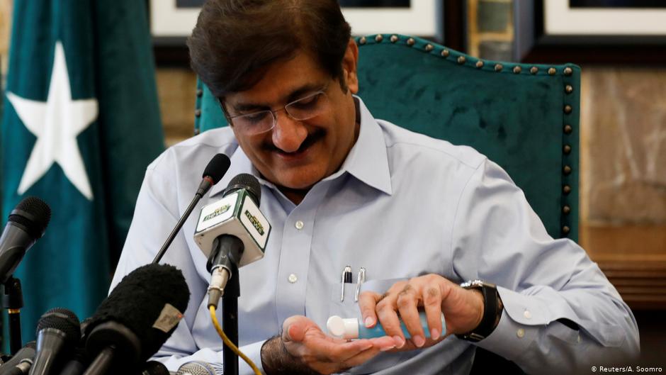 Murad Ali Shah, chief minister of Sindh province (photo: Reuters/A. Soomro)