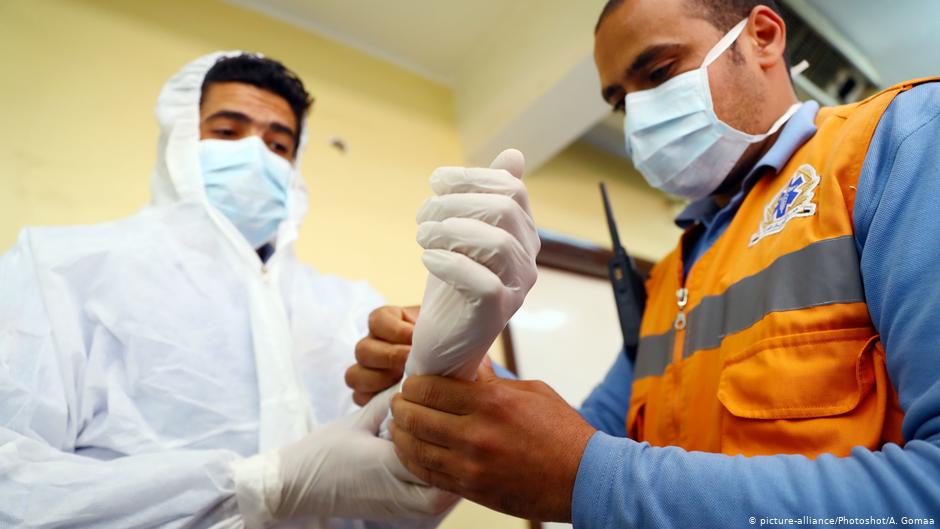 Medizinisches Peronal in einem Krankenhaus in Kairo, Ägypten; Foto: picture-alliance