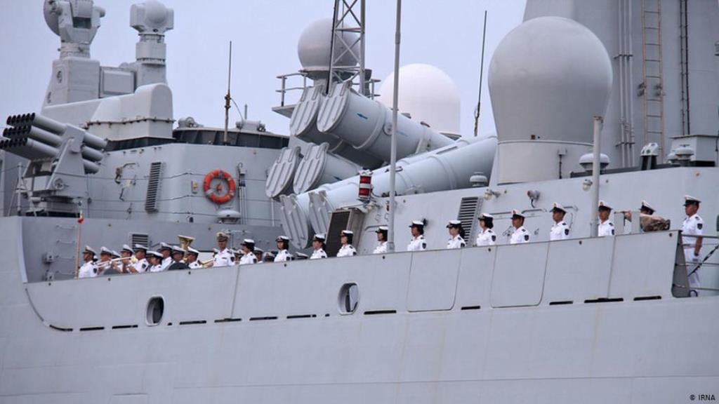 Chinesische Marine im Persischen Golf für ein gemeinsames Manöver mit dem Iran 2014. (Foto: IRNA)