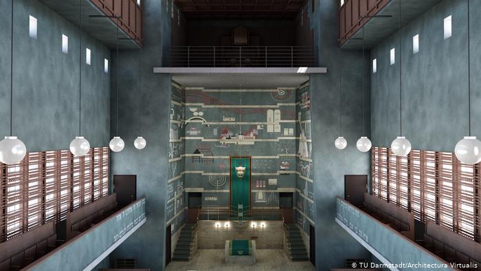 Jewish Museum Berlin: virtual reality in the Plauen synagogue (photo: TU Darmstadt/Architectura Virtualis)