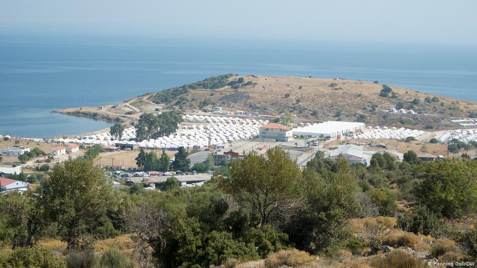 Kara Tepe refugee camp, Lesbos (photo: Henning Goll/DW)