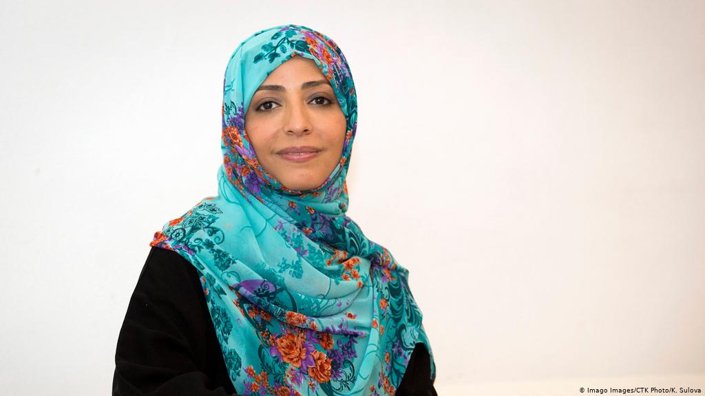 Friedensnobelpreisträgerin Tawakkul Karman; Foto: Imago Images