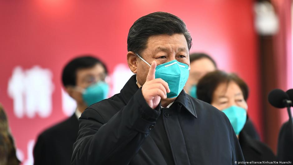 China's President XI Jinping visits corona hotspot Wuhan, where the virus first broke out (photo: picture-alliance/Xinhua)