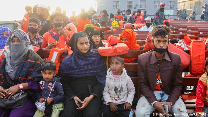 Rohingya-Flüchtlinge: Überfahrt zur Bhashan Char