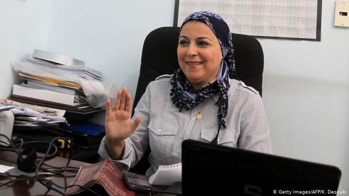 Esraa Abdel Fattah, ägyptische Menschenrechtsaktivistin