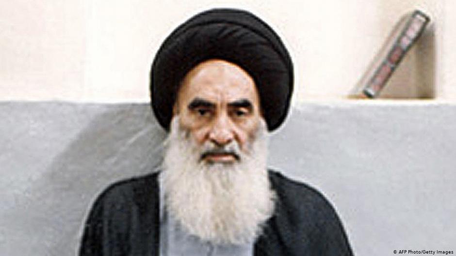 المرجع الشيعي الأعلى في العراق آية الله العظمى علي السيستاني.