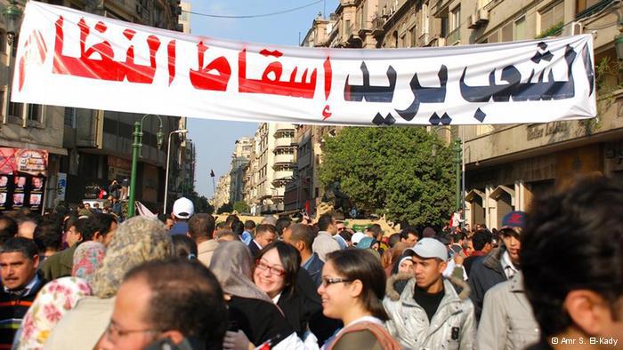 الربيع العربي – "الشعب يريد إسقاط النظام".