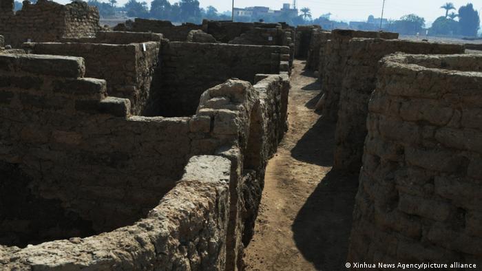 Recently discovered "Lost Golden City of Luxor" (photo: Xinhua News Agency/picture-alliance)