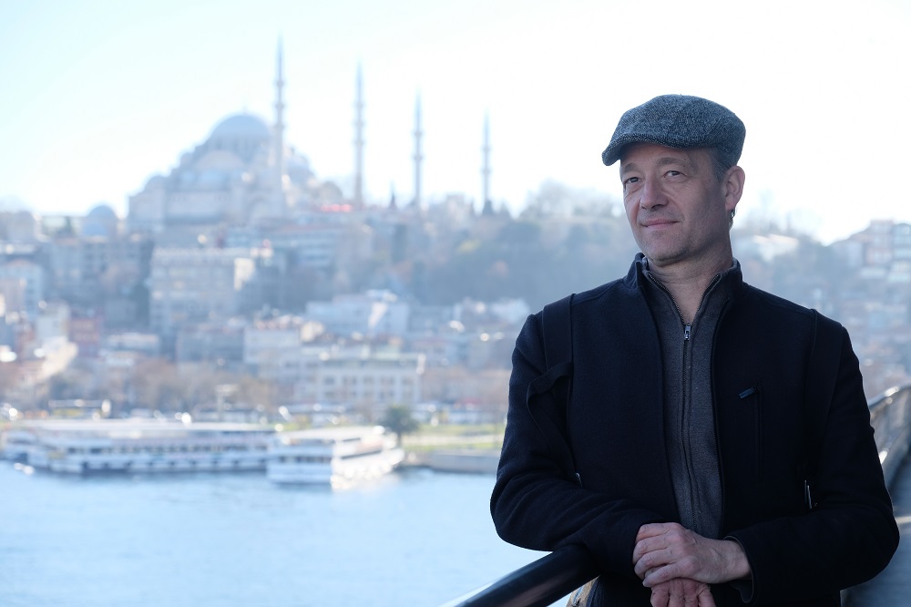 Der Autor und Islamwissenschaftler Stefan Weidner in Istanbul 2020. (Foto: Viktor Burgi).
