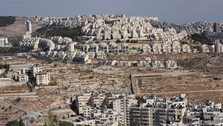 The Israeli settlement Har Homa (photo: picture-alliance/newsroom/D. Hilf)