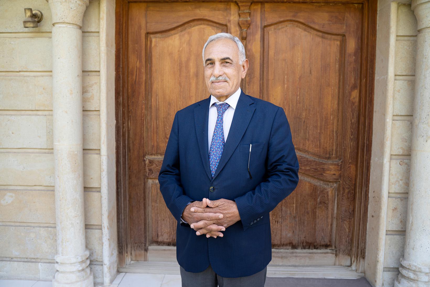 Der irakische Politiker Hamed al-Mutlak; Foto: Andrea Backhaus