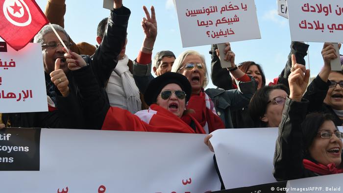 تونس ـ محطات وعرة على درب مخاض ديمقراطي عسير politik_in_tunesien_getty_images 