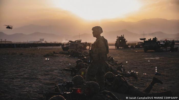 US-Soldaten am Flughafen Kabul