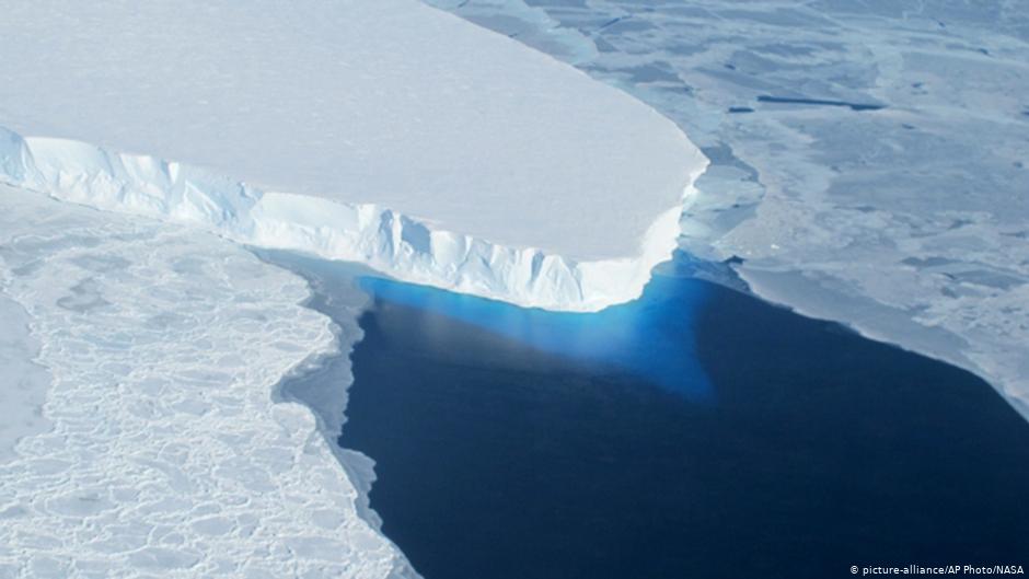 ذوبان الجليد القطبي Antarktis Thwaites Gletscher Foto Picture Alliance