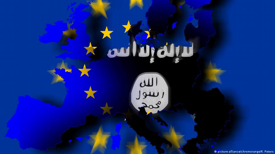 صور رمزية إرهاب باسم الإسلام في أوروبا. Symbolbild IS Terror Europa Foto Picture Alliance