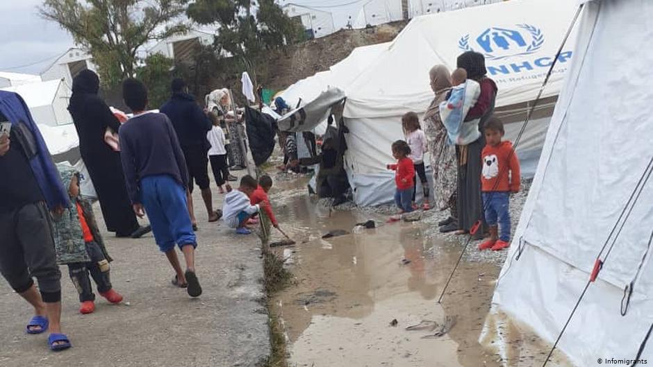 Flüchtlingslager Moria 2 in Griechenland; Foto: infomigrants