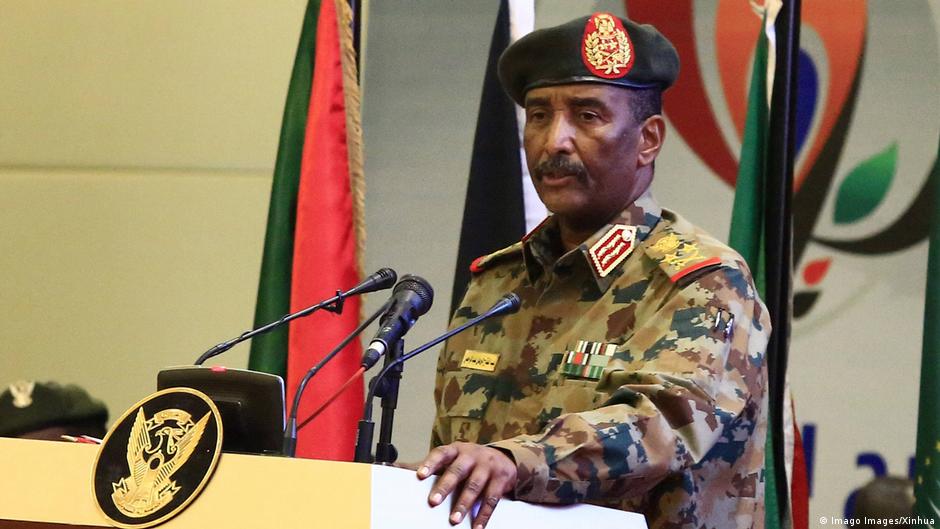 قائد الجيش السوداني ورئيس المجلس السوداني السيادي عبد الفتاح البرهان. Sudan Abdel Fattah al-Burhan Chairman Transitional Military Council TMC