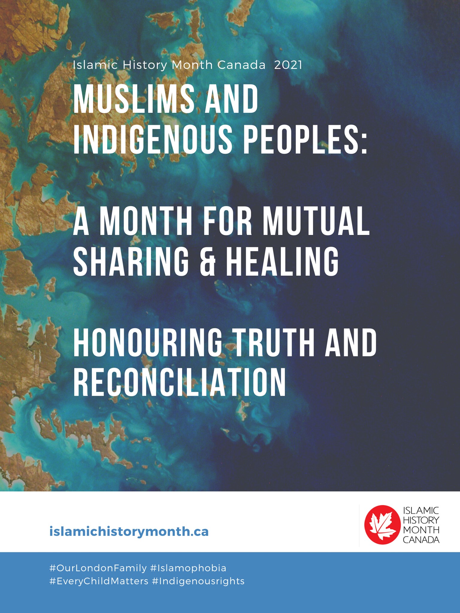 Islamic History Month Canada 2021 poster (by kind permission of Islamic History Month Canada, Kingston)
