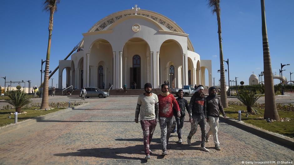 Neue koptische Kathedrale Geburt Christi bei Kairo; Foto: Getty Images/AFP/M. al-Shahed