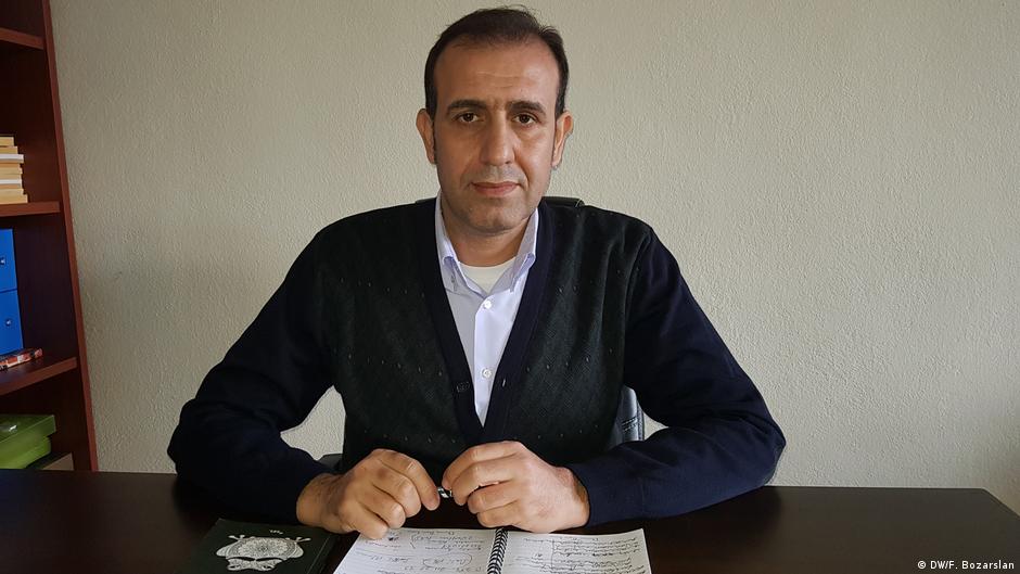 Vahap Coskun, law professor at Dicle University, Diyarbakir (photo: DW) 