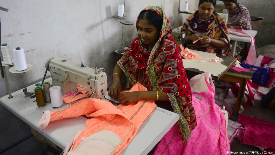 Bangladesh, textile factory in Dhaka (photo: Getty Images/AFP/M. uz Zahman)