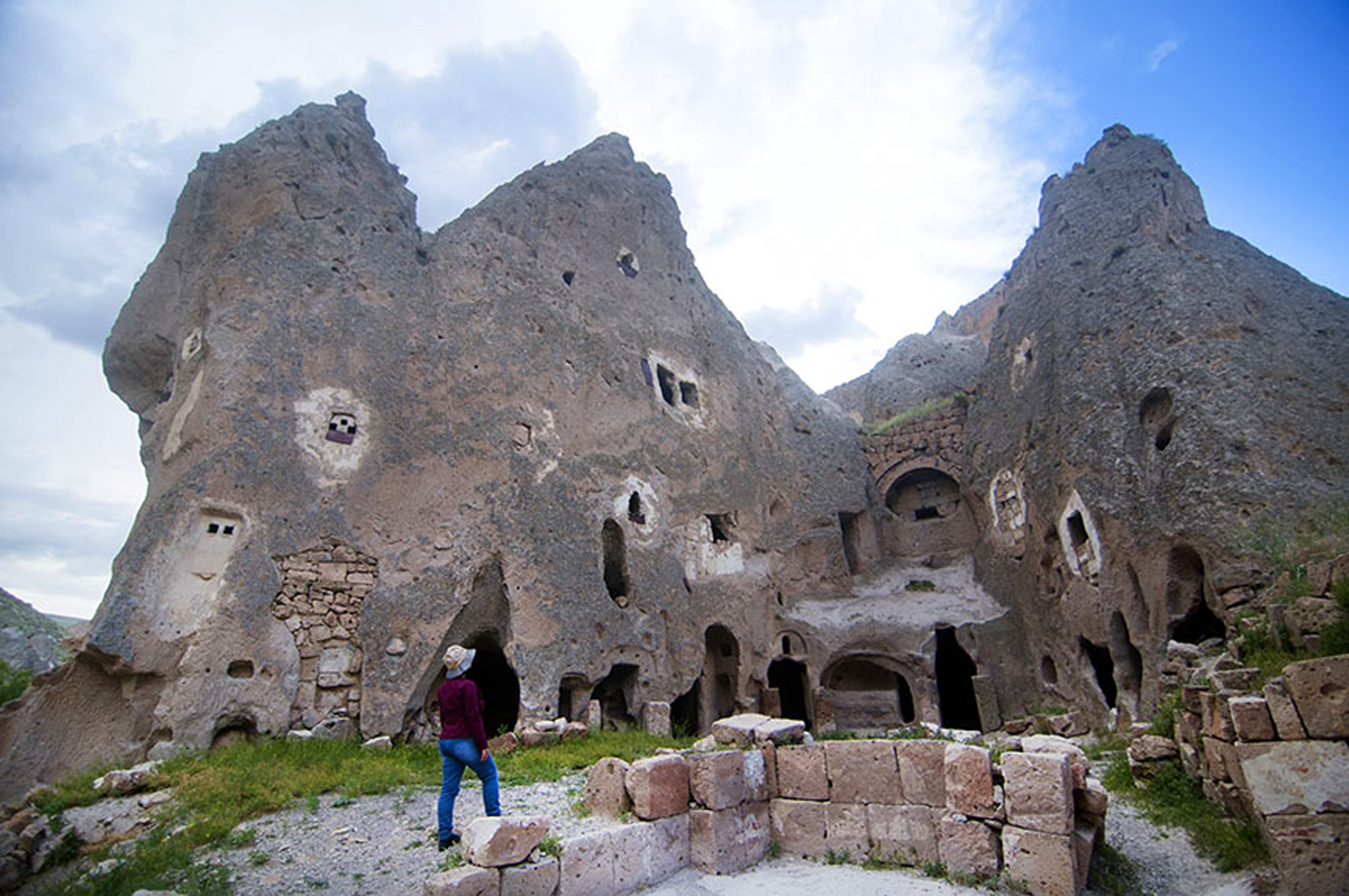 Rock-hewn caves near Goreme, Turkey (photo: Sugato Mukherjee)