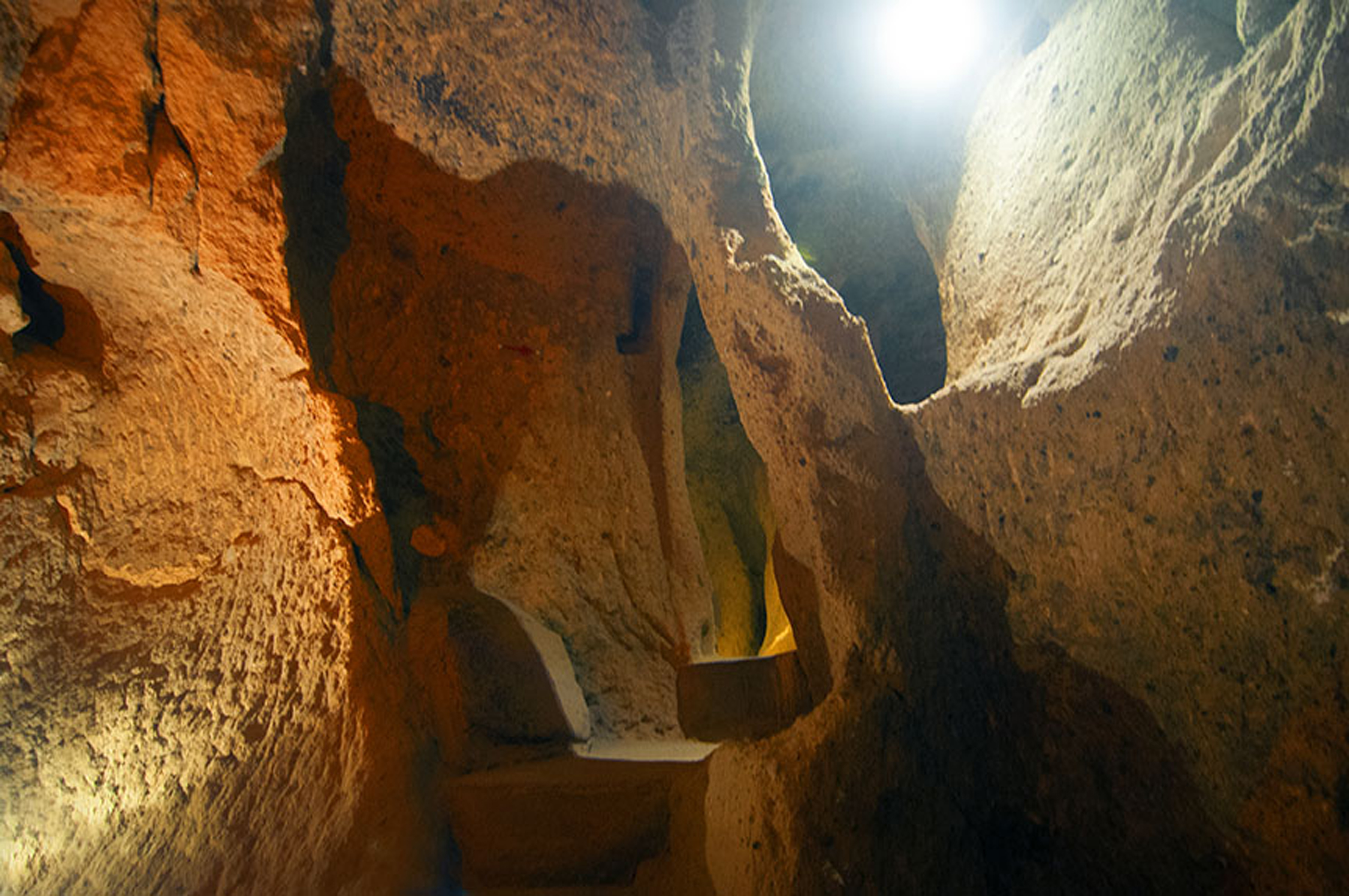 The subterranean city of Kaymakli in Cappadocia, Turkey (photo: Sugato Mukherjee)